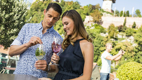 Genuss am Grazer Schlossberg (c) Graz Tourismus / Werner Krug