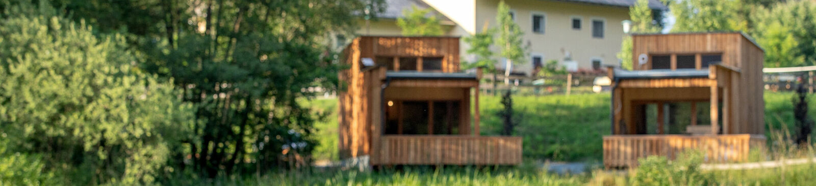 "Glamping" am Fischteich