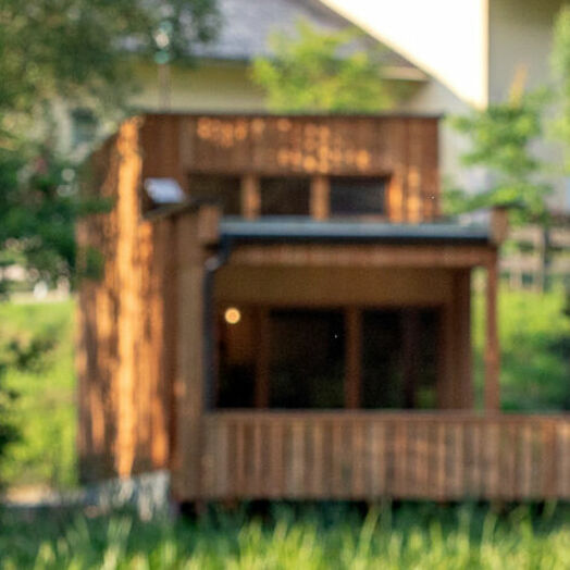 "Glamping" am Fischteich