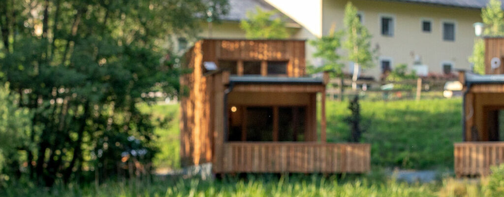 "Glamping" am Fischteich