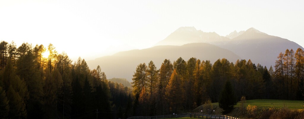 Im Herbst zu goldenen Lärchen wandern