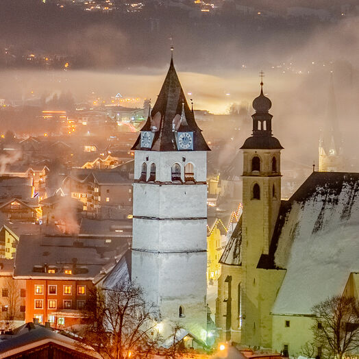 Kitzbühel Winterabend