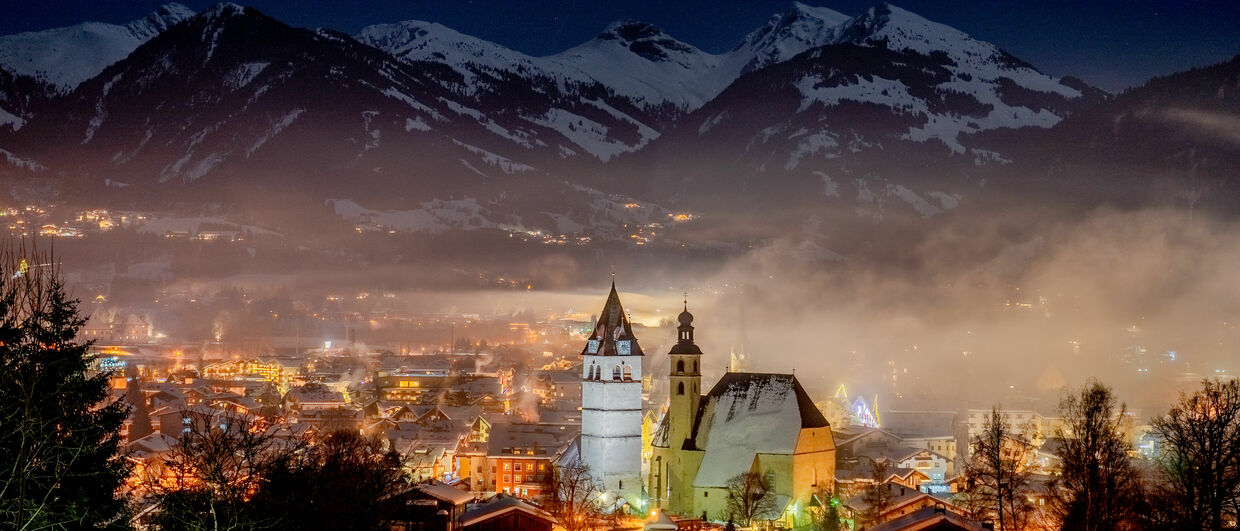 Kitzbühel Winterabend