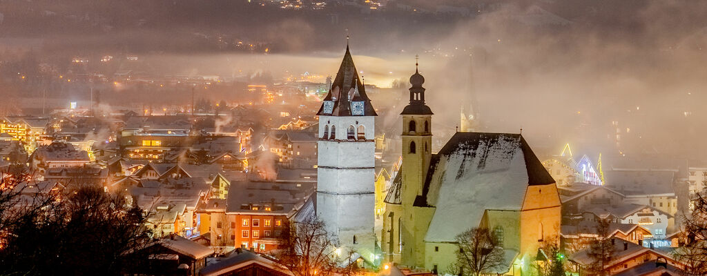 Kitzbühel Winterabend
