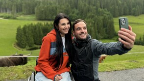 Influencerka Giulia Lamarca z Włoch z AUTfluencerem Christianem