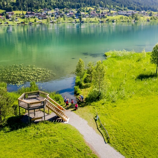 Barrierefrei am Weissensee wandern