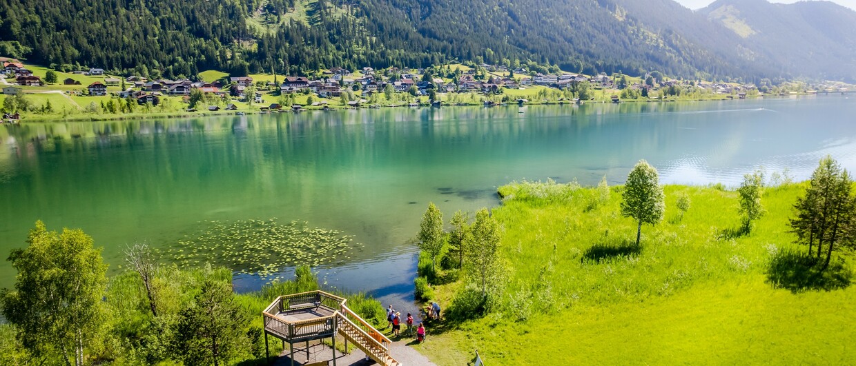 Barrierefrei am Weissensee wandern