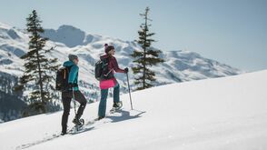 In der Silberregion Karwendel stehen 20 ausgeschilderte Schneeschuhrouten zur Wahl.