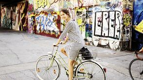 Radfahren am Donaukanal