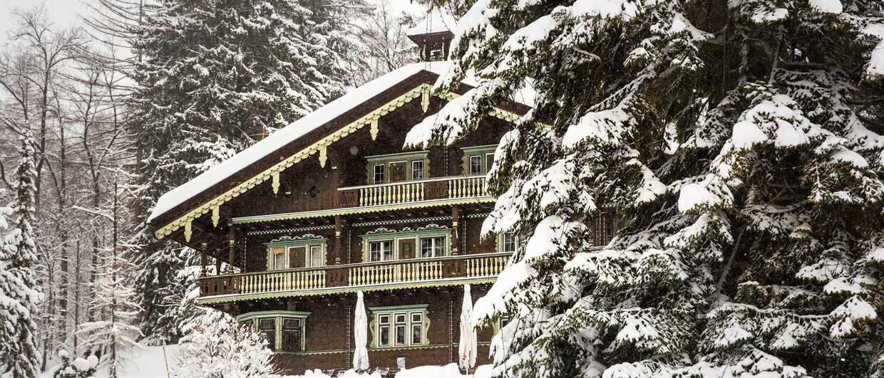 Verschneite Winterlandschaft, Museum St. Anton am Arlberg