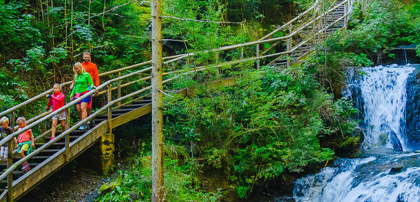 Graggerschlucht in der Region Murau