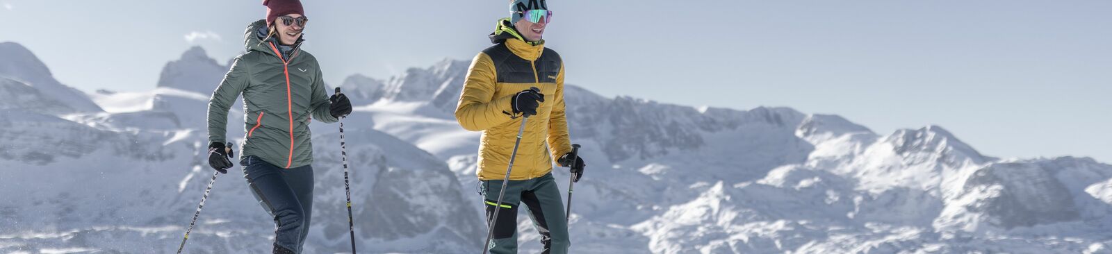 Schneeschuhwandern in der Region Dachstein Salzkammergut in Oberösterreich
