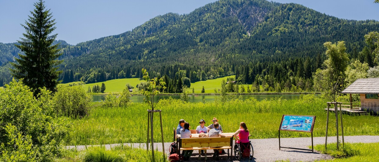 Barrierefrei am Weissensee wandern