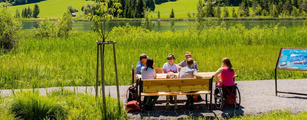 Barrierefrei am Weissensee wandern