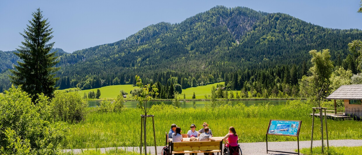 Barrierefrei am Weissensee wandern
