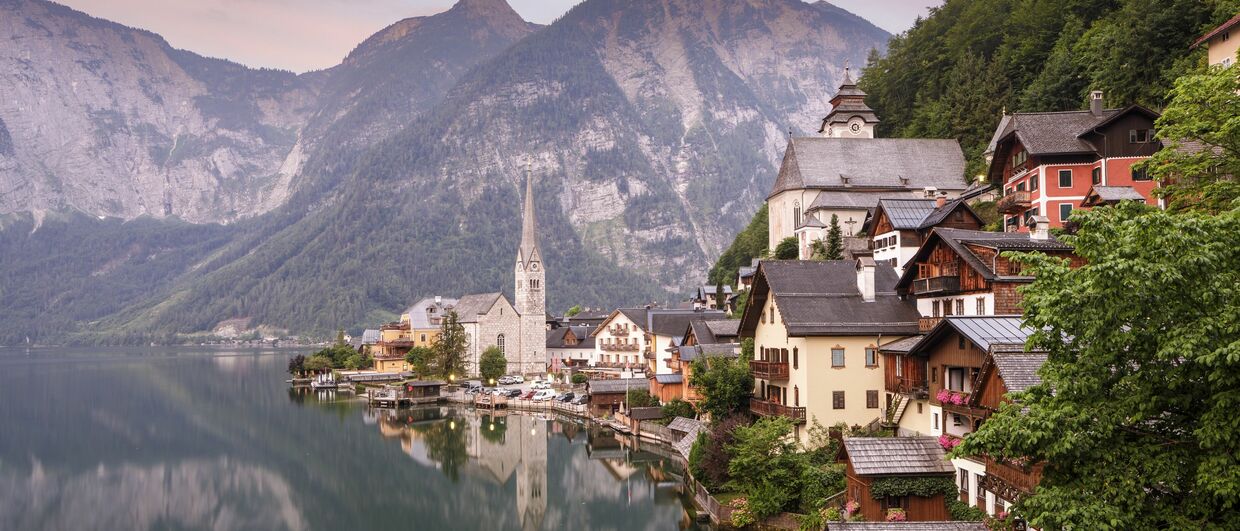 Morgenstunde am Hallstätter See