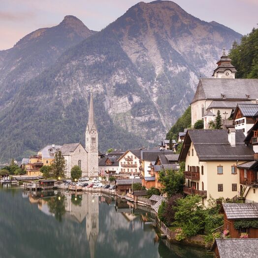 Morgenstunde am Hallstätter See