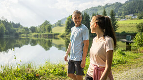 Slowtrail am Urbansee in Mittelkärnten