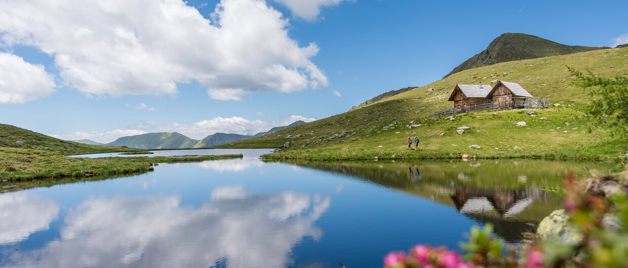 Alpejskie hale Wolitzenalm na Nockberge