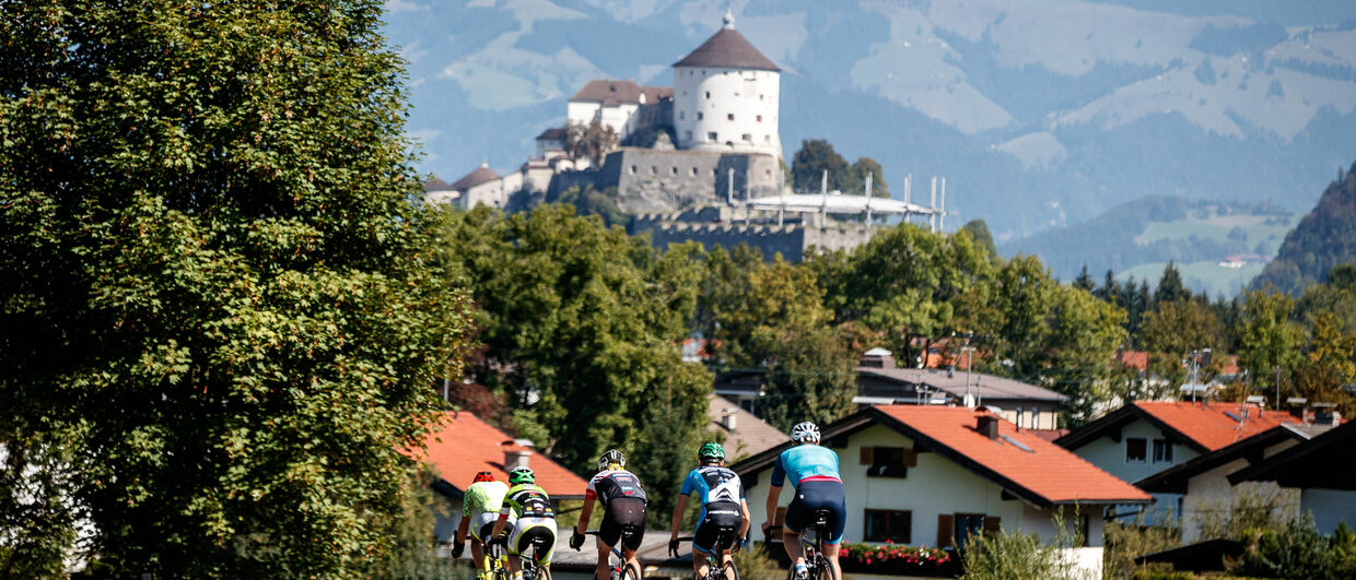 Kufsteinerland Radmarathon - Die Festung Kufstein im Blick