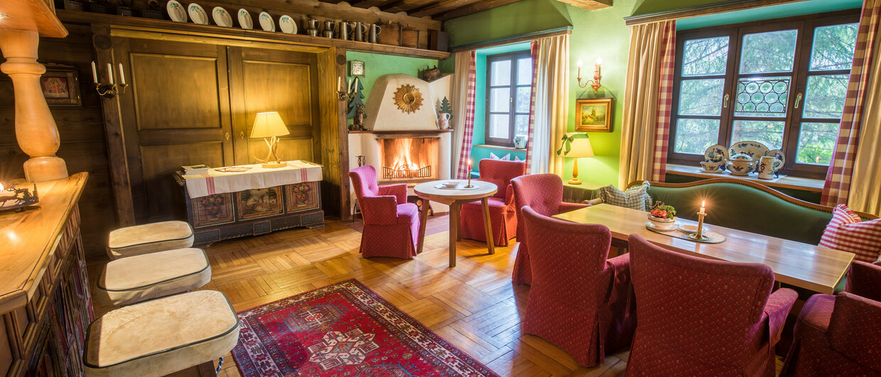 Almtalhof in Grünau im Almtal in Oberösterreich, Stube