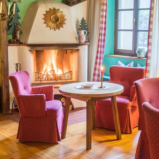 Almtalhof in Grünau im Almtal in Oberösterreich, Stube