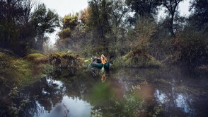 Kanufahrt im Nationalpark Donau-Auen