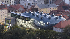 Kunsthaus Graz Schlossbergblick