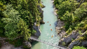 Auf Schmugglerpfaden: Klobensteinschlucht bei Kössen 