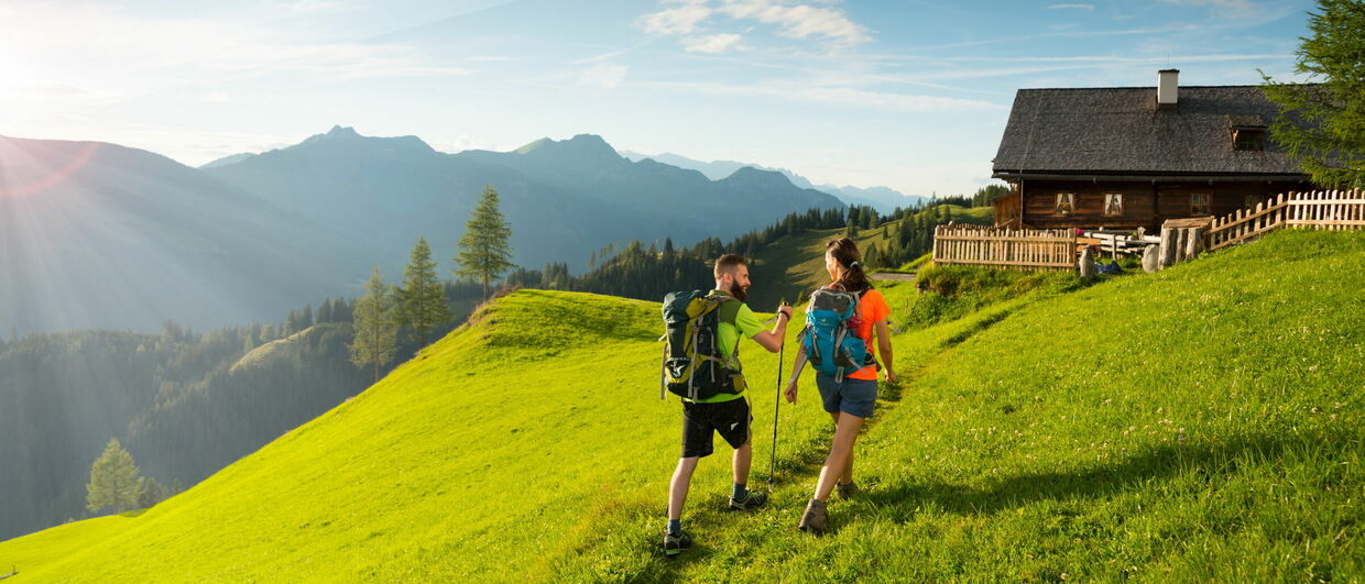 Unterwegs zur Bichlalm im Großarltal