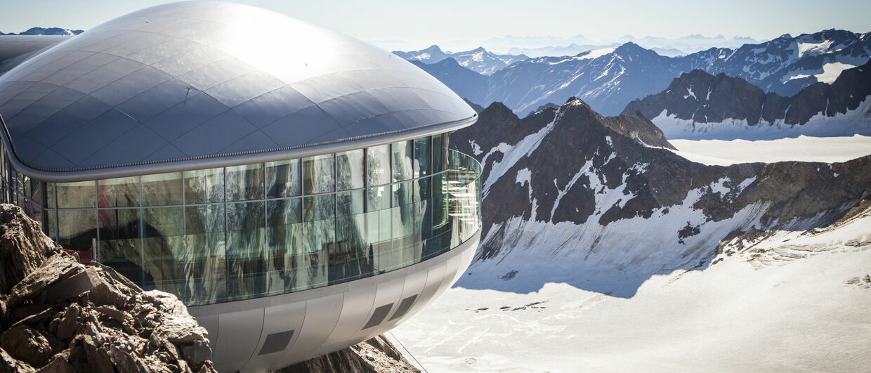 Café 3.440 am Pitztaler Gletscher
