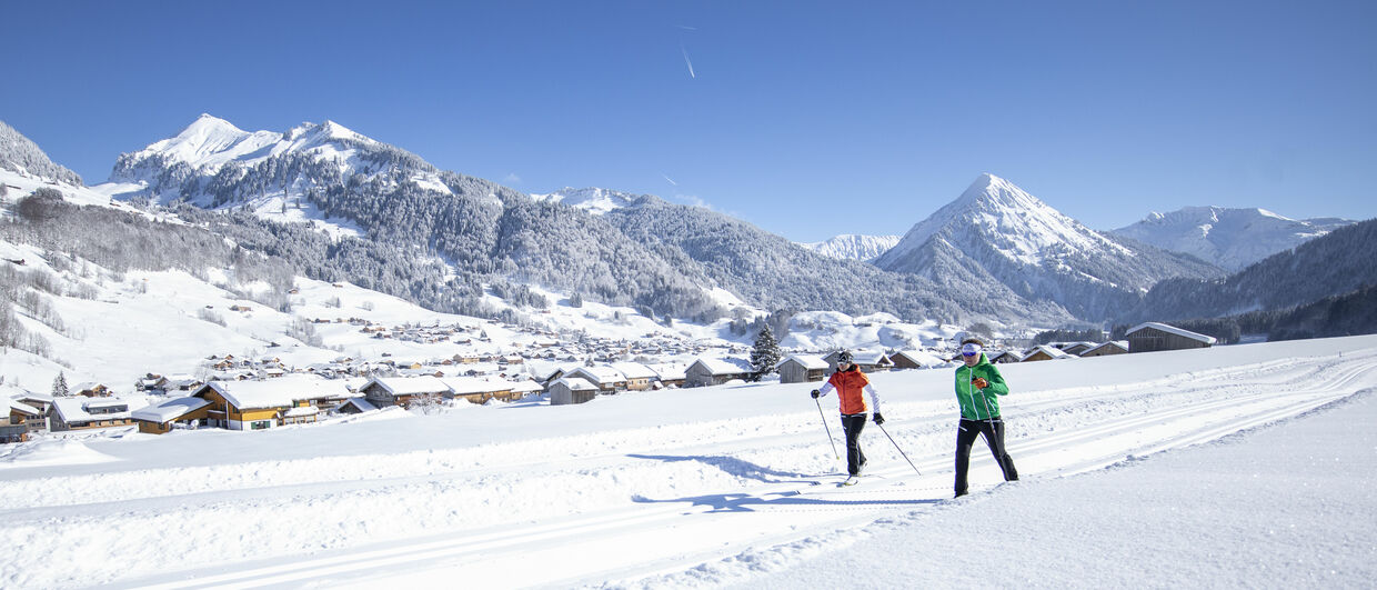 Langlaufen im Bregenzerwald 