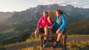 Entlang des Hochkönigmassivs verläuft der Königsweg.