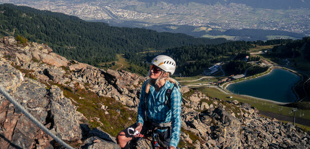 Sagen Klettersteig am Glungezer Zirbensee