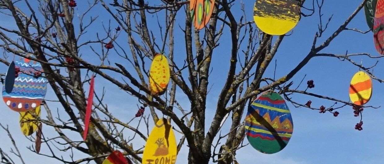 Ostern im "Osterhasendorf" Fischbach in der Steiermark