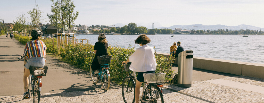 Radfahren am Bodensee