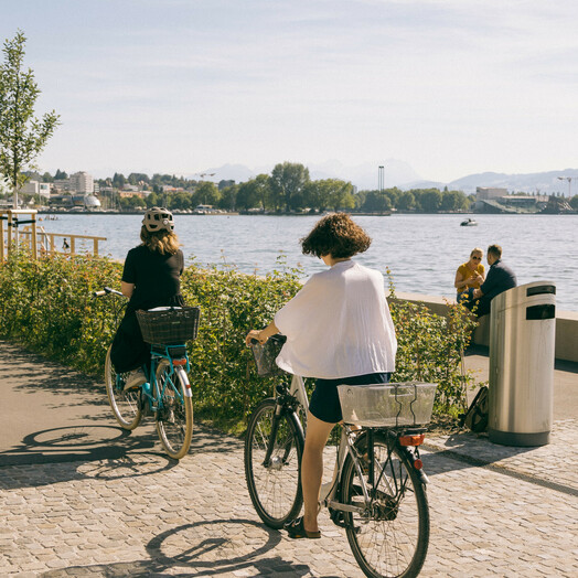 Radfahren am Bodensee