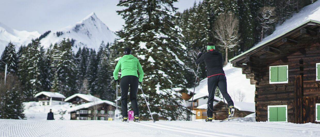 Langlaufen im Kleinwalsertal in Vorarlberg