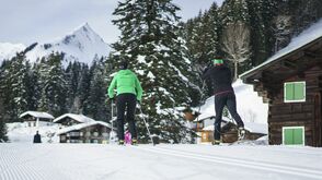Langlaufen im Kleinwalsertal in Vorarlberg