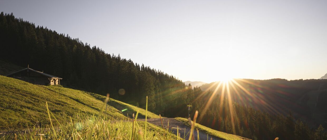 Entlang des Hochkönigmassivs verläuft der Königsweg.