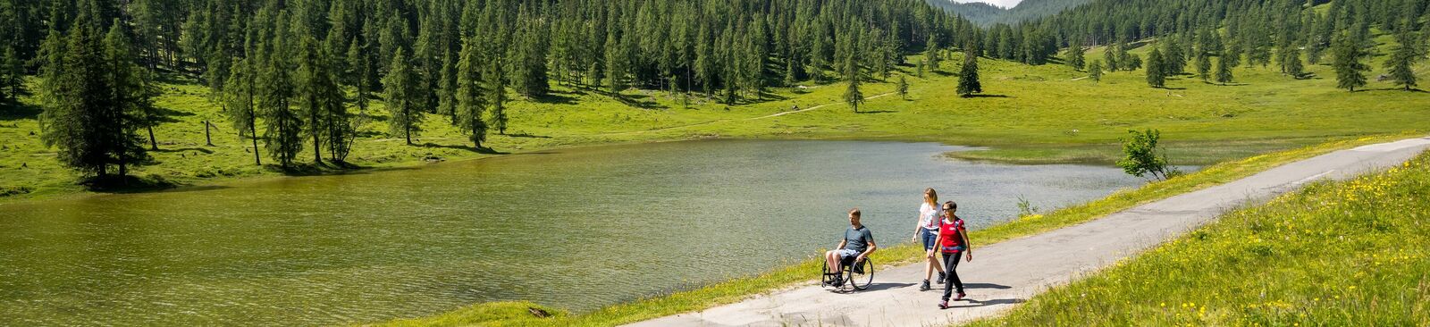 Barrierefreies Naturerlebnis auf der Egger Alm in Kärnten