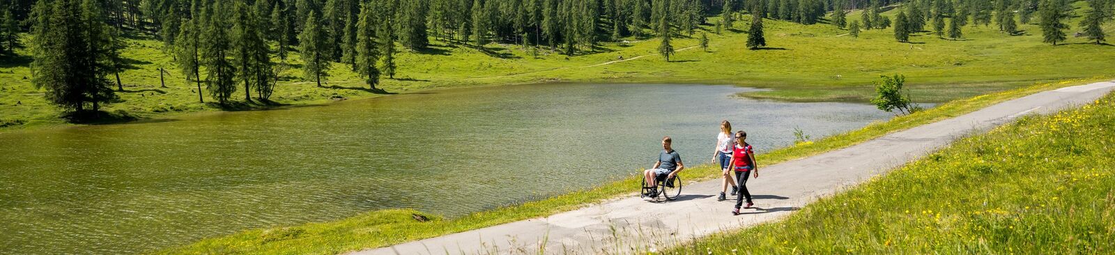 Barrierefreies Naturerlebnis auf der Egger Alm in Kärnten