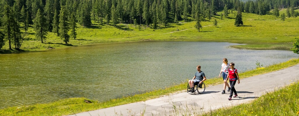 Barrierefreies Naturerlebnis auf der Egger Alm in Kärnten