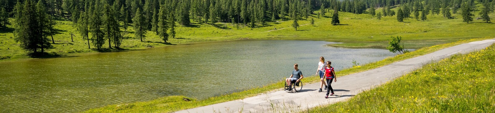 Barrierefreies Naturerlebnis auf der Egger Alm in Kärnten