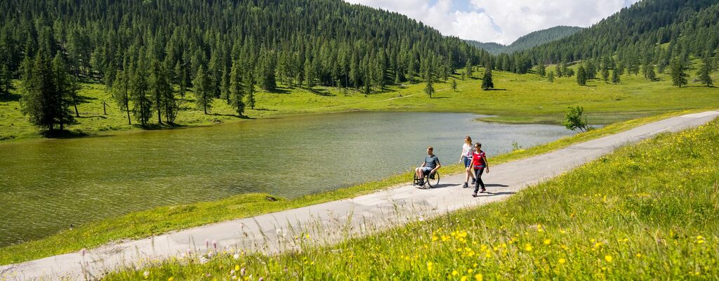 Barrierefreies Naturerlebnis auf der Egger Alm in Kärnten