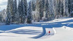 Kitzbühel Schwarzsee im Winter