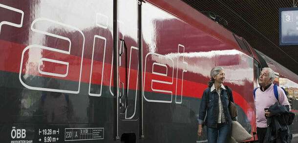 Mit der Bahn aus der Schweiz nach Österreich