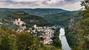 Hardegg im Herzen des Nationalparks Thayatal