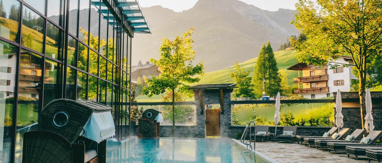 Wo Gipfel grüßen: Wellnesshotel Warther Hof