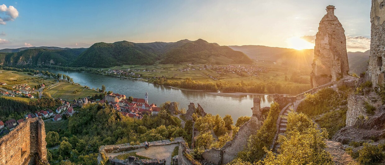 Welterbesteig Wachau - Burgruine Dürnstein